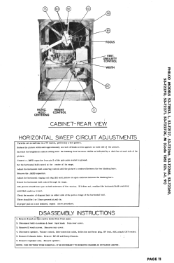 53-T2273C Ch= 91; Philco, Philadelphia (ID = 3107400) Television