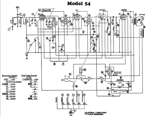 54S ; Philco, Philadelphia (ID = 537250) Radio