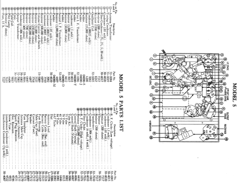 5 Code 121; Philco, Philadelphia (ID = 488476) Car Radio