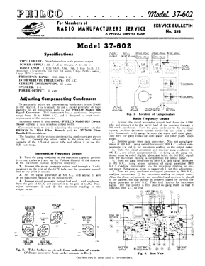 602C ; Philco, Philadelphia (ID = 2834000) Radio