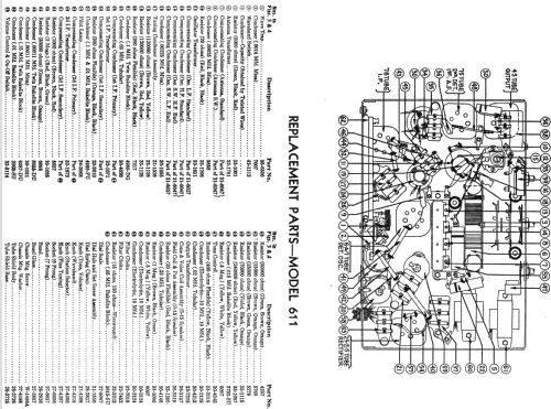 611F ; Philco, Philadelphia (ID = 529604) Radio