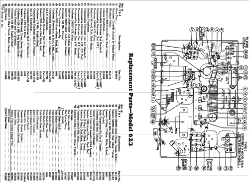 623B ; Philco, Philadelphia (ID = 529963) Radio