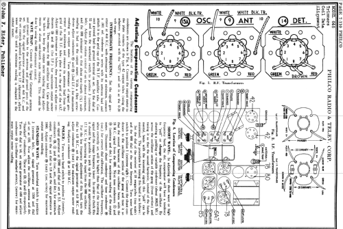 645B ; Philco, Philadelphia (ID = 534789) Radio