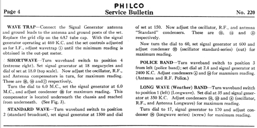650RX ; Philco, Philadelphia (ID = 535880) Radio
