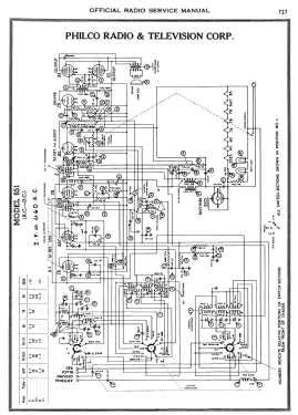 651B ; Philco, Philadelphia (ID = 2904826) Radio