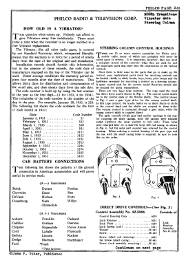 6 Transitone; Philco, Philadelphia (ID = 2909661) Car Radio