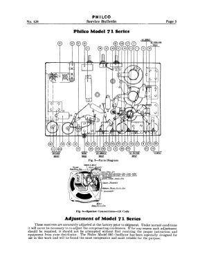 71 Grandfather Clock; Philco, Philadelphia (ID = 2817305) Radio