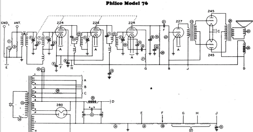 73 Console; Philco, Philadelphia (ID = 504572) Radio