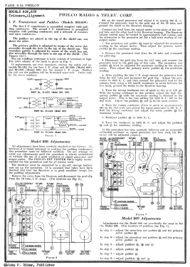 808 ; Philco, Philadelphia (ID = 2858886) Car Radio