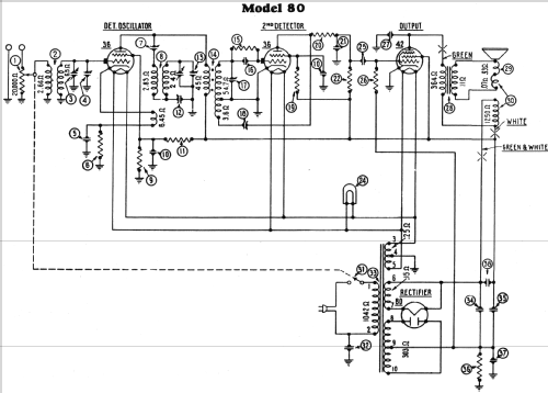 80B ; Philco, Philadelphia (ID = 513481) Radio