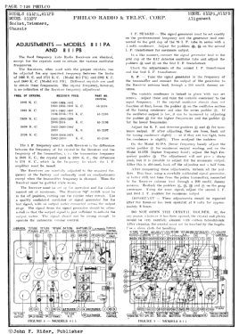 811PA ; Philco, Philadelphia (ID = 2863881) Car Radio