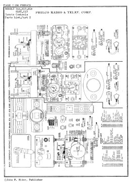 818 ; Philco, Philadelphia (ID = 2864344) Car Radio