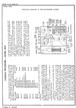 822P ; Philco, Philadelphia (ID = 2887648) Car Radio