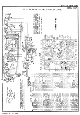 822PV ; Philco, Philadelphia (ID = 2887649) Car Radio