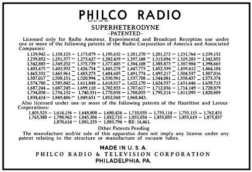 84B ; Philco, Philadelphia (ID = 3097146) Radio