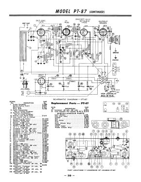 87PT ; Philco, Philadelphia (ID = 2918516) Radio