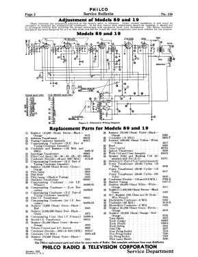 89B ; Philco, Philadelphia (ID = 2899951) Radio