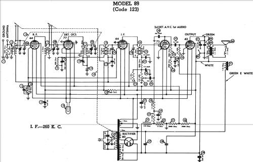 89F ; Philco, Philadelphia (ID = 519663) Radio