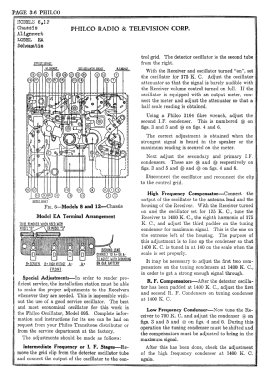 8 ; Philco, Philadelphia (ID = 2847951) Car Radio