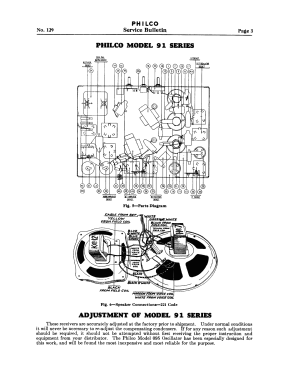 91B ; Philco, Philadelphia (ID = 2899883) Radio