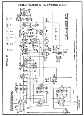 97B ; Philco, Philadelphia (ID = 2898835) Radio