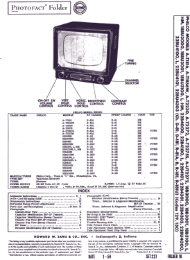 A-T1816 Ch= 81, H-1; Philco, Philadelphia (ID = 2859394) Television