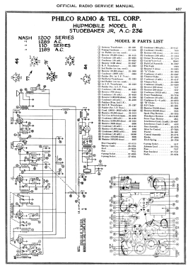 AC1189 J Nash; Philco, Philadelphia (ID = 2906235) Car Radio