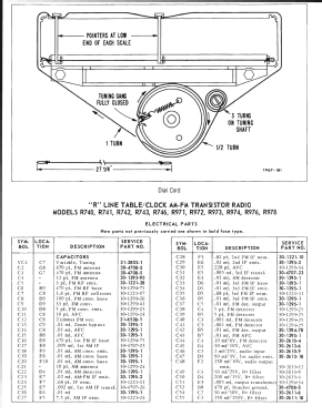 All Transistor R974WA; Philco, Philadelphia (ID = 2930019) Radio