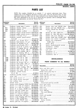 B964 ; Philco, Philadelphia (ID = 2891973) Radio