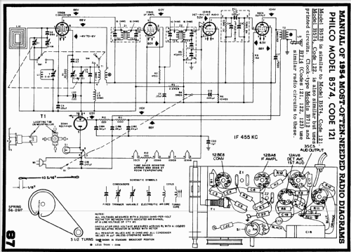 B-578 Code 121; Philco, Philadelphia (ID = 179821) Radio