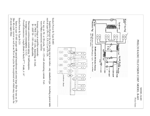 B-603 ; Philco, Philadelphia (ID = 2531334) Power-S