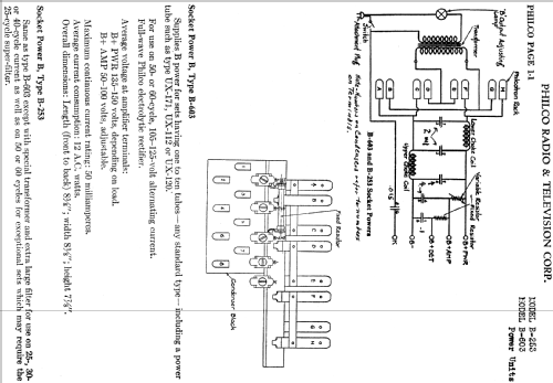 B-603 ; Philco, Philadelphia (ID = 458379) Power-S