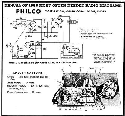 C-1340 ; Philco, Philadelphia (ID = 120880) Ampl/Mixer