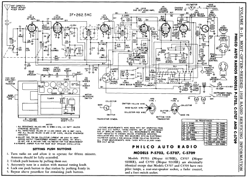 C-5709 Mopar 921HR; Philco, Philadelphia (ID = 139147) Car Radio