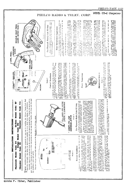 Chrysler ; Philco, Philadelphia (ID = 2909422) Radio