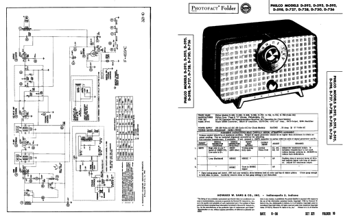 D-592 ; Philco, Philadelphia (ID = 1155181) Radio