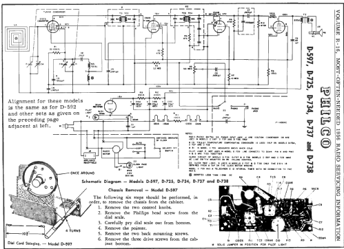 D-597 D ; Philco, Philadelphia (ID = 125890) Radio