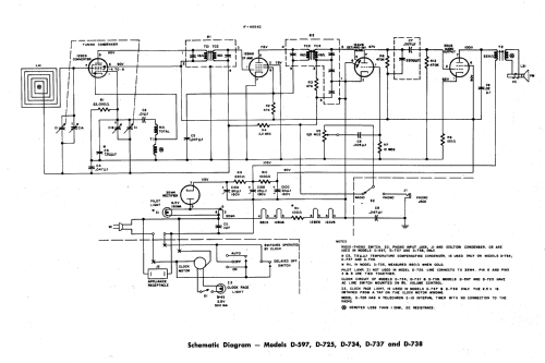 D-734 ; Philco, Philadelphia (ID = 183396) Radio