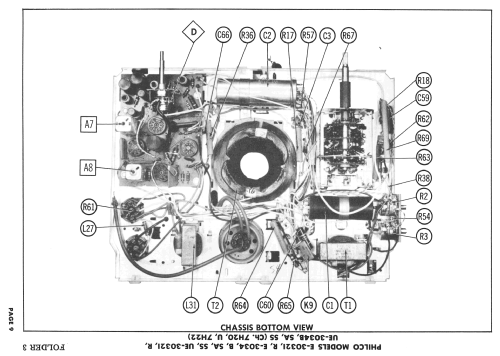 E3032I Ch= 7H20; Philco, Philadelphia (ID = 2459596) Television