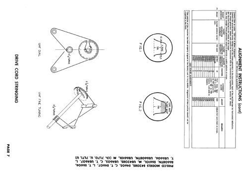 E6608TN Ch= 7L71; Philco, Philadelphia (ID = 2449741) Television