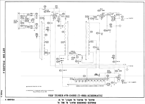 F4210L Ch= 8L41; Philco, Philadelphia (ID = 985303) Television