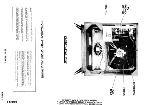 F4623 Ch= 8L71; Philco, Philadelphia (ID = 835070) Television