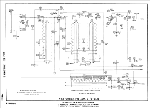 F4626L Ch= 8L73; Philco, Philadelphia (ID = 835218) Television