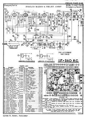 F-1442 Ford; Philco, Philadelphia (ID = 2868525) Car Radio