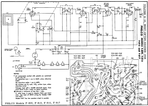 F-809 ; Philco, Philadelphia (ID = 138997) Radio