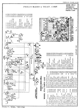 FT-6 Ford; Philco, Philadelphia (ID = 2858924) Car Radio