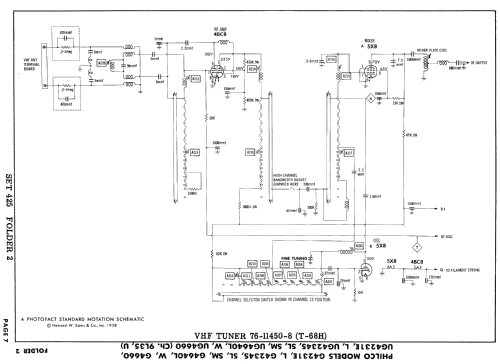 G4231E Ch= 9L35; Philco, Philadelphia (ID = 918852) Television