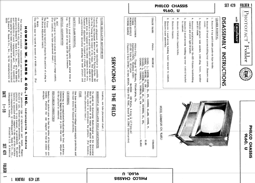 G4656S Ch= 9L60; Philco, Philadelphia (ID = 933788) Television