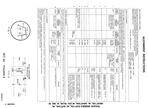 Predicta Penthouse Tandem G4710L Ch= 9L38; Philco, Philadelphia (ID = 887217) Television