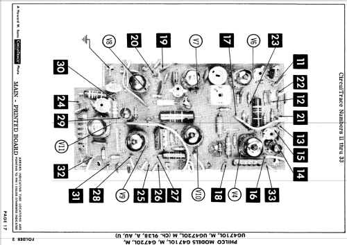 G4720L Ch= 9L38A; Philco, Philadelphia (ID = 887265) Television